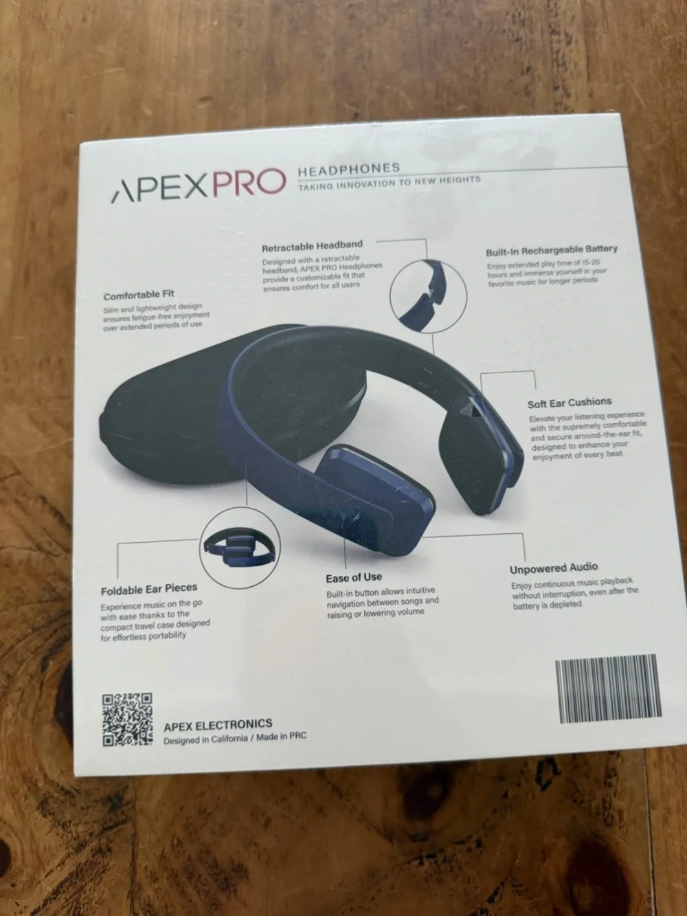 Apex Pro Headphones Navy Blue